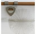 HOME WOHNIDEEN Magnetrollo Rawlins Stein Grau ohne Bohren Bild 4