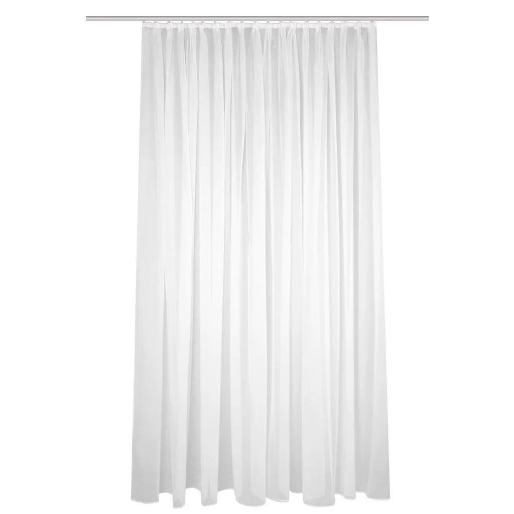 HEINE HOME Fertigstore Dafne Weiß Transparent Polyester