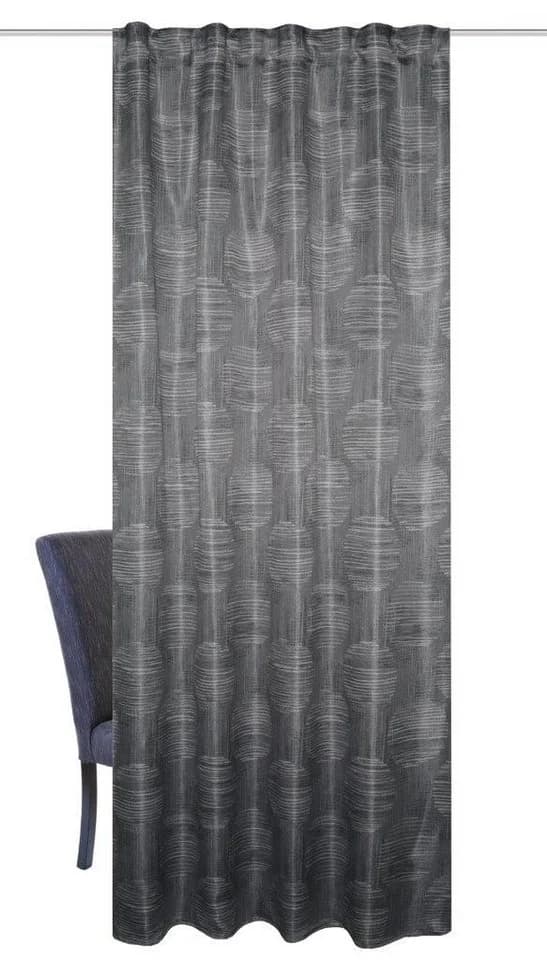 Home Wohnideen Vorhang OWINA Grau Verdunklungsschal Polyester