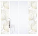 HOME WOHNIDEEN Schiebegardine SPIRO Bambusoptik Gold Transparent Bild 1