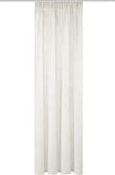 HOME BASICS Vorhang SOFTY Uni Wollweiß Polyester Bild 3