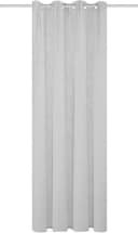 HOME BASICS Vorhang SOFTY Grau Ösenschal 140x160cm Bild 3