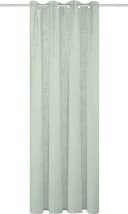 Vorhang HOME BASICS SOFTY Grün Uni Bild 3