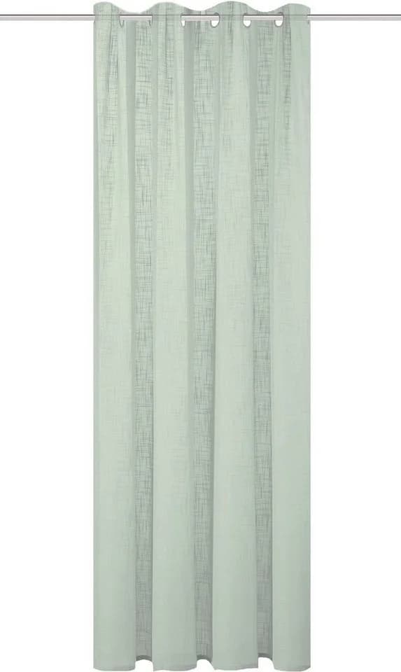 Vorhang HOME BASICS SOFTY Grün Uni - Bild 3