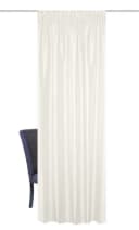 HOME BASICS Vorhang ESKIMO Weiß 135x175cm Thermostoff Uni Bild 3