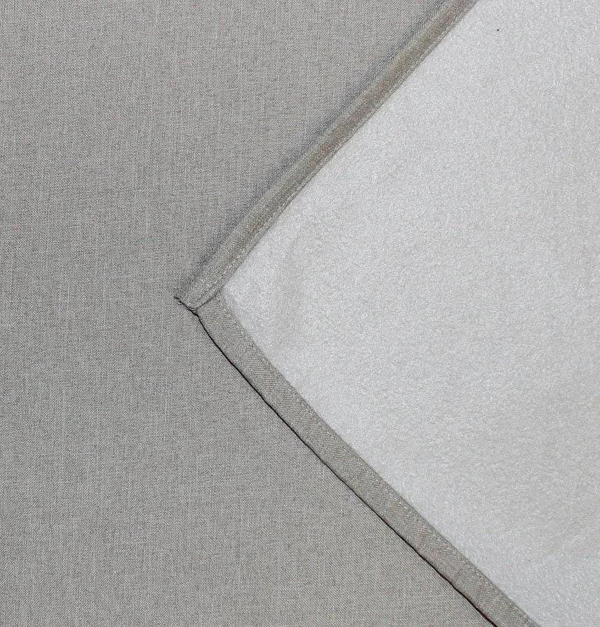 HOME BASICS Vorhang ESKIMO Beige Thermostoff Uni - Bild 4