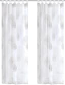 HOME WOHNIDEEN RAWLINS Vorhang Grau 2er Pack Schlaufenschal Bild 4