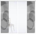 HOME WOHNIDEEN Schiebegardine AFONSO Anthrazit 4er Set Bild 2