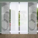 HOME WOHNIDEEN Schiebegardine AFONSO Anthrazit 4er Set Bild 4