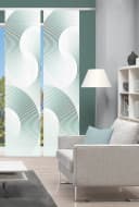 Vision Schiebegardine BEXON Blau Bambus Digitaldruck Bild 2