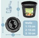 GarPet Pflanzkorb Schwarz UV-stabil Wasserpflanzen Teich Bild 1
