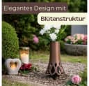 GarPet Grabvase mit Erdspieß Wetterfest Anthrazit/Bronze Bild 5
