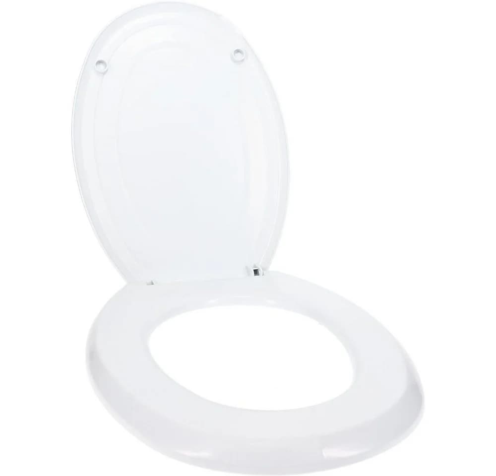 GarPet WC-Sitz Universal Toilettendeckel Weiß - Bild 2