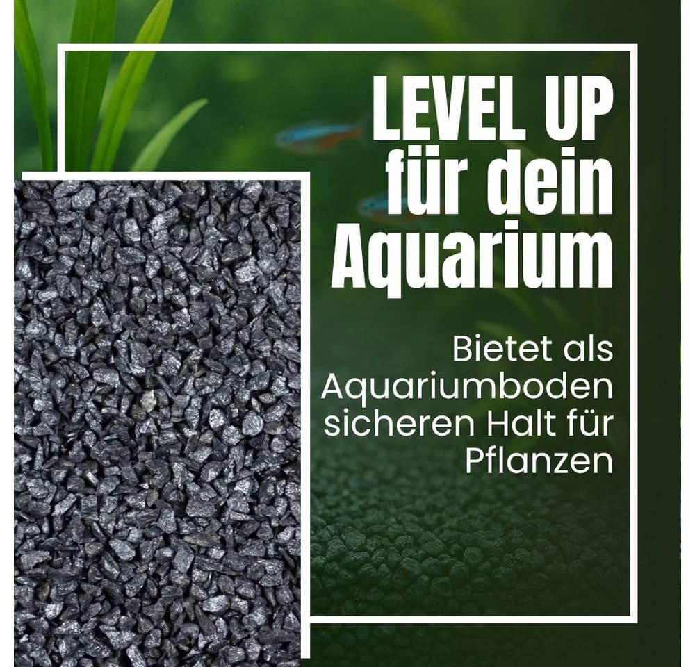 GarPet Basalt Splitt Anthrazit Zierkies 25kg Garten & Aquarium - Bild 5