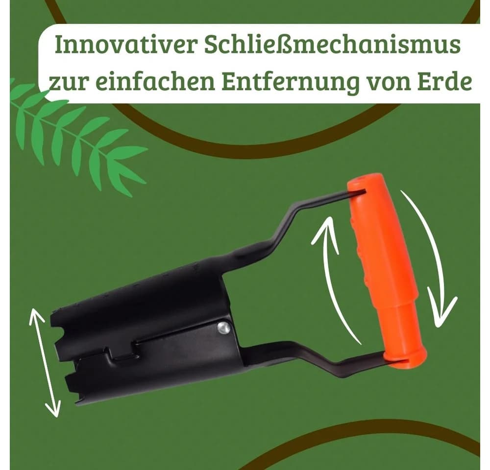 GarPet Pflanzer Zwiebelpflanzer Blumenzwiebelpflanzer Auslöseautomatik Pflanzhilfe - Bild 4