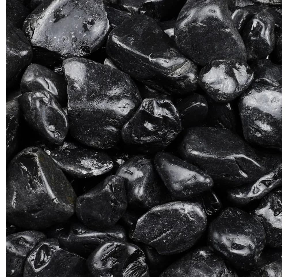 GarPet Nero Ebano Marmorkies 25kg Zierkies Schwarz Anthrazit - Bild 2