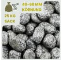 GarPet Zierkies Granit Grau 25kg Gletscherkies Saunastein Bild 1