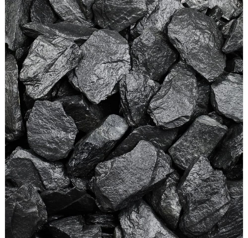 GarPet Schiefersplitt Schwarz 25 kg Zierkies Garten Teich Aquarium - Bild 2