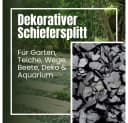 GarPet Schiefersplitt Schwarz 25 kg Zierkies Garten Teich Aquarium Bild 3