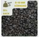 GarPet Lavasteine Anthrazit 20L Lavagranulat für Garten, Aquarium & Grill Bild 1