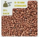 GarPet Blähton Pflanzgranulat 20L 8/16mm Rötlich-braun Bild 1