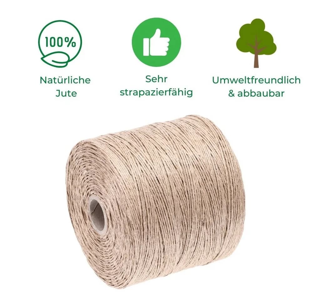 GarPet Juteschnur 500 m Gartenschnur Pflanzschnur - Bild 3