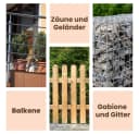 GarPet Hängeblumentopf 4er Set Taupe Polypropylen Bild 5