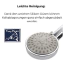 GarPet Handbrause Duschkopf 5 Funktion Chromfarben Bild 4