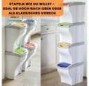 GarPet Mülltrennsystem 4 Fächer Bunt Kunststoff Bild 5