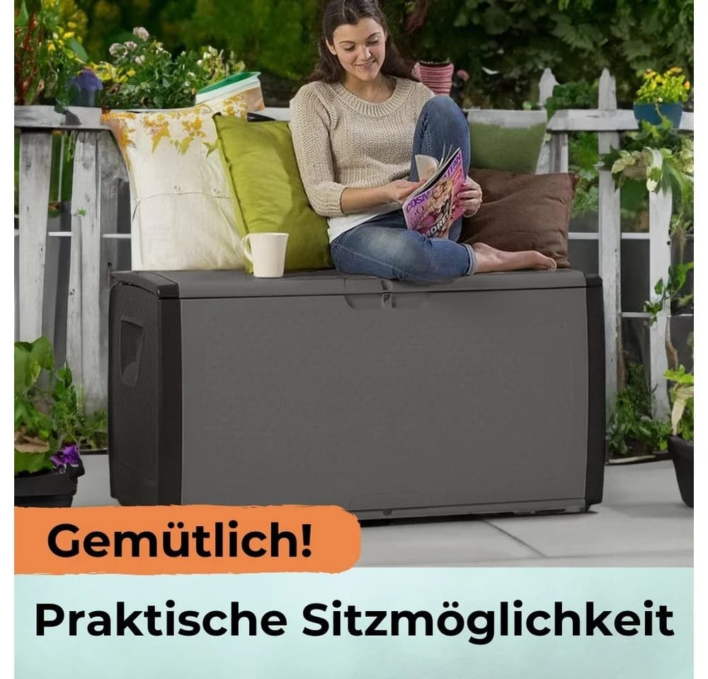 GarPet Gartenbox 430 L Grau - Bild 4
