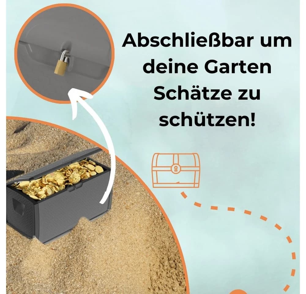 GarPet Gartenbox 430 L Grau - Bild 5