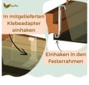 GarPet Blumenkastenhalter 4er Set Anthrazit Bohrungsfrei Bild 5