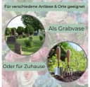 GarPet Grabvase 2er Set Anthrazit Bild 5