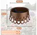 GarPet Grabschale 2er Set Bronze Selbstbewässerung Bild 1