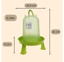 GarPet Hühnertränke 2er Set Grün 5 Liter Bild 1