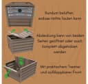 GarPet Kartoffelkiste 2er Set Braun Kunststoff Aufbewahrung Korb Bild 3