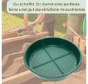 GarPet Gartensieb Erde 2in1 Erdsieb für Garten Sieb Sandsieb 4 - 6 mm Ø 38cm Bild 5