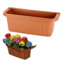 GarPet Balkonkasten mit Wasserspeicher und Halterung - Kunststoff Bild 2
