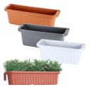 GarPet Balkonkasten mit Wasserspeicher und Halterung - Kunststoff Bild 3