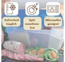 GarPet Frischhaltedose 4er Set mit Abtropfgitter und Deckel 5 L Bild 3