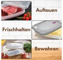 GarPet Frischhaltedose 4er Set mit Abtropfgitter und Deckel 5 L Bild 4