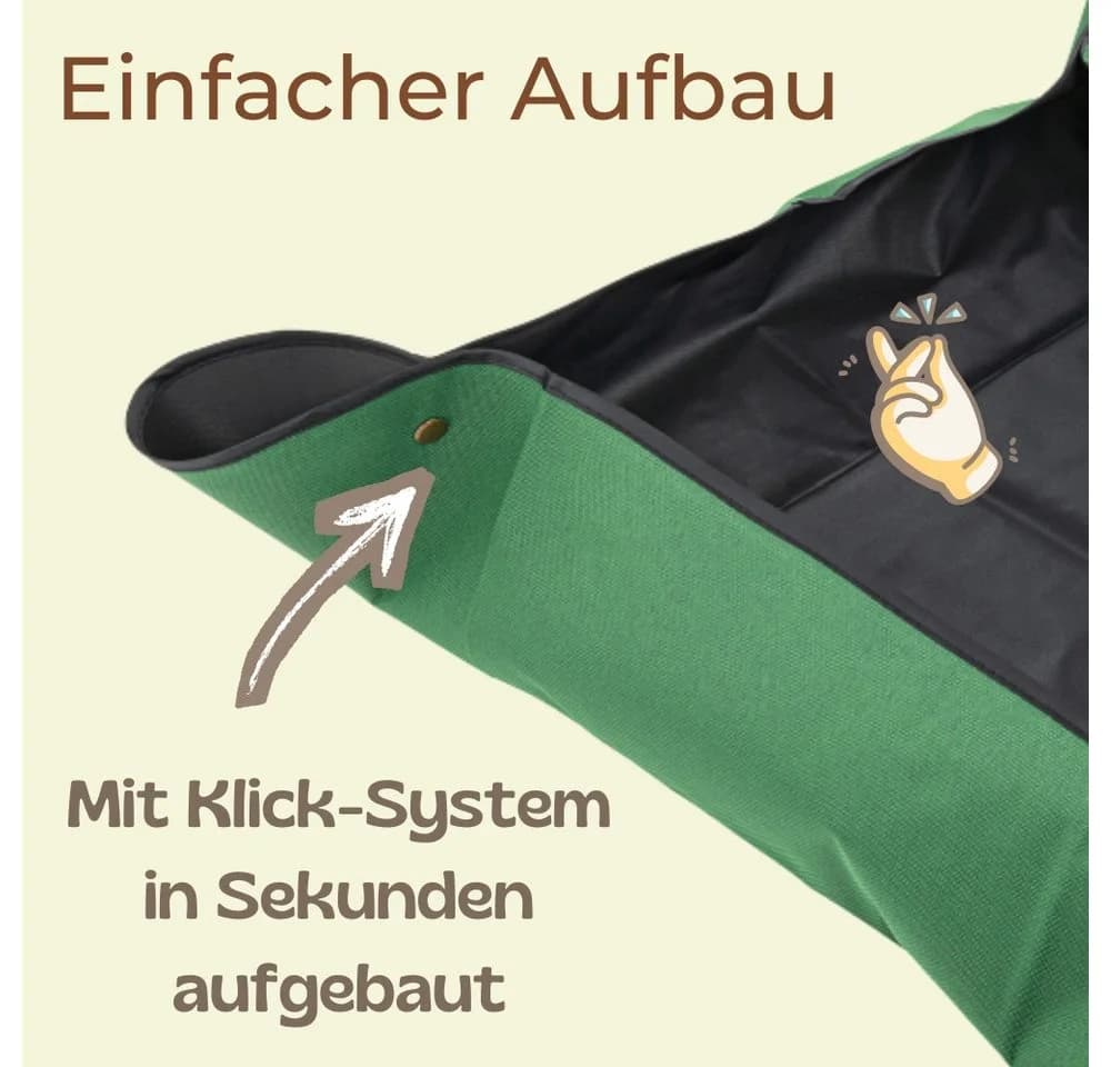 GarPet Pflanztisch 2er Set Pflanzen Umtopfmatte Wasserdicht - Bild 4