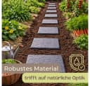 GarPet Klickfliesen 8er Set Trittplatten Garten Anthrazit Kunststoff Bild 5