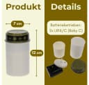 GarPet LED-Grablichter 4er Set Batteriebetrieben Warmweiß Bild 1