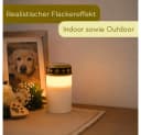 GarPet LED-Grablichter 4er Set Batteriebetrieben Warmweiß Bild 3