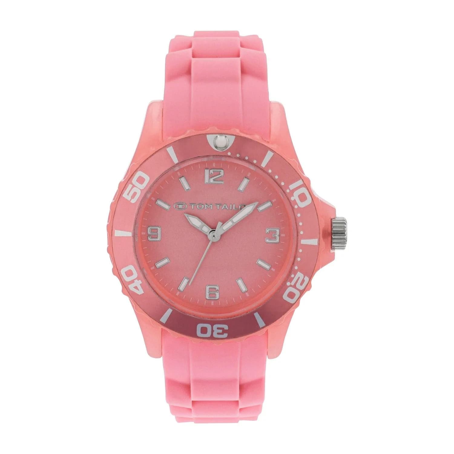 Tom Tailor Kinder Armbanduhr Rosa Silikonarmband Analog