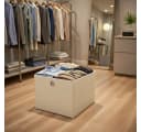 StickandShine Faltbox 2er Set Beige 28x28x28 cm Bild 4