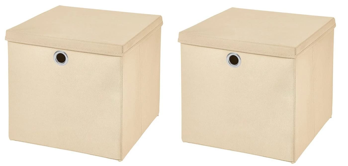 StickandShine Faltbox 2er SET mit Deckel – 19 Farben – Passgenau für KALLAX - Bild 2