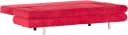 GUTMANN FACTORY Schlafsofa Sorini Rot mit Bettkasten und verstellbaren Armlehnen Bild 3