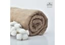leevitex® Saunatuch Frottee XXL 2-tlg. Beige/Braun Extra Groß Bild 4